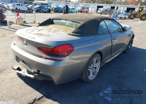 2015 BMW M6 из США, поврежденный, VIN WBSLZ9C57FD651313